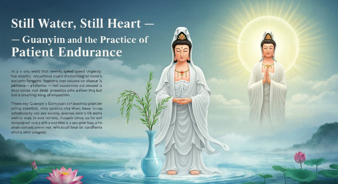 Still Water, Still Heart — Guanyin and the Practice of Patient Endurance