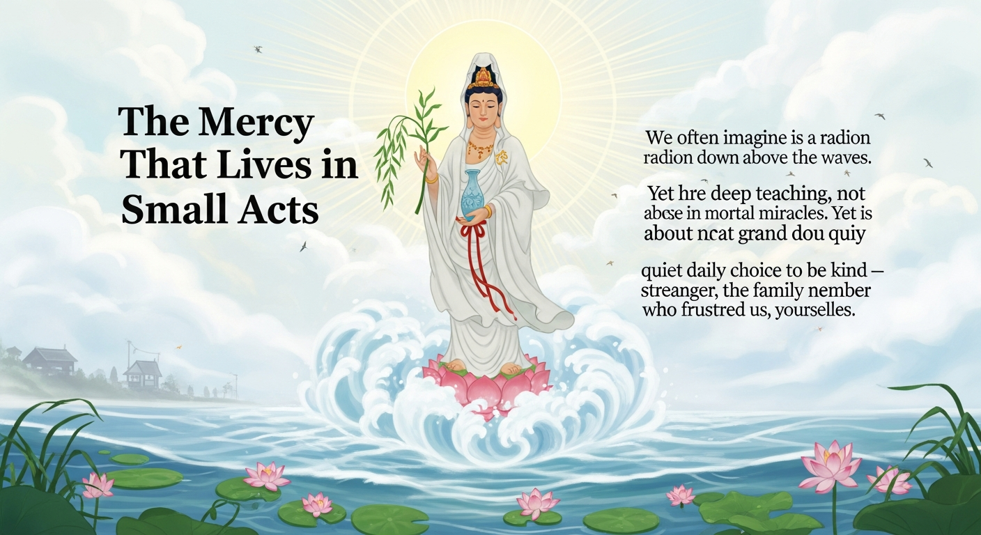 Guan Yin — The Mercy in Small Acts
